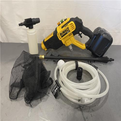 AS-IS - Dewalt 20V MAX 550 PSI 1.0 GPM Cold Water Cordless Battery Power Cleaner