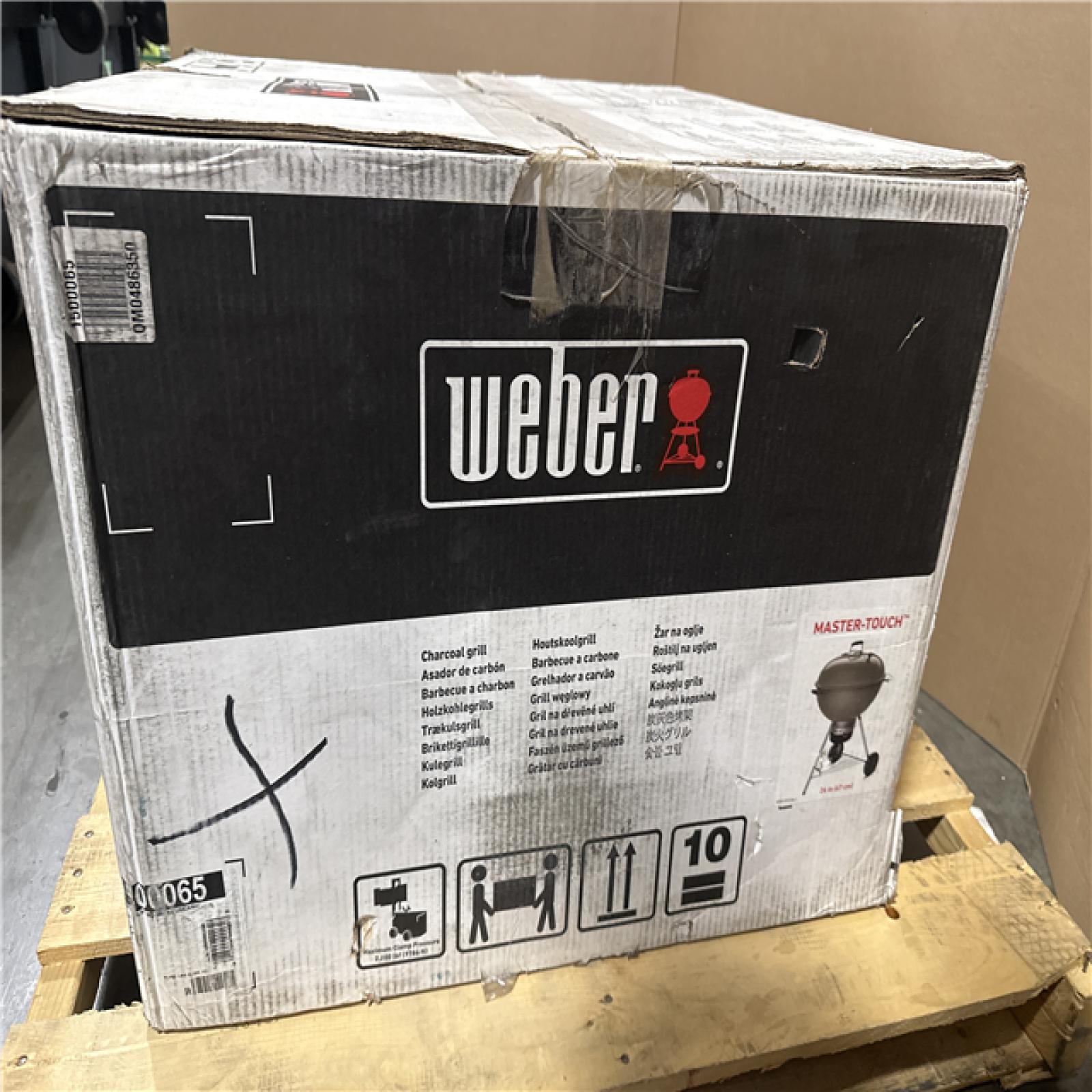 CALIFORNIA AS-IS WEBER MASTER TOUCH GRILL HOME IMPROVEMENT PALLET