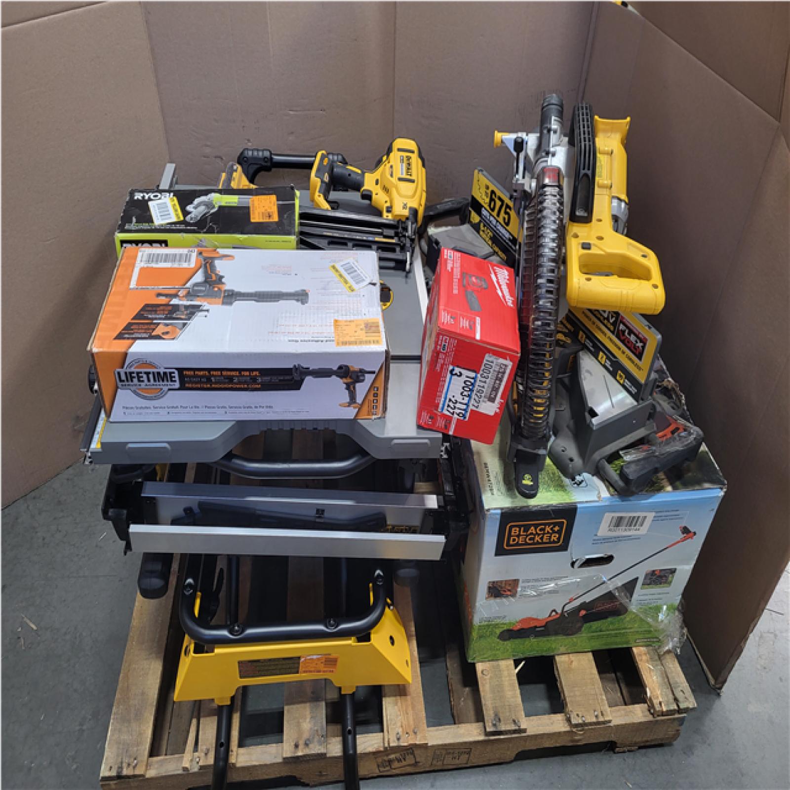 CALIFORNIA AS-IS TOOL PALLET