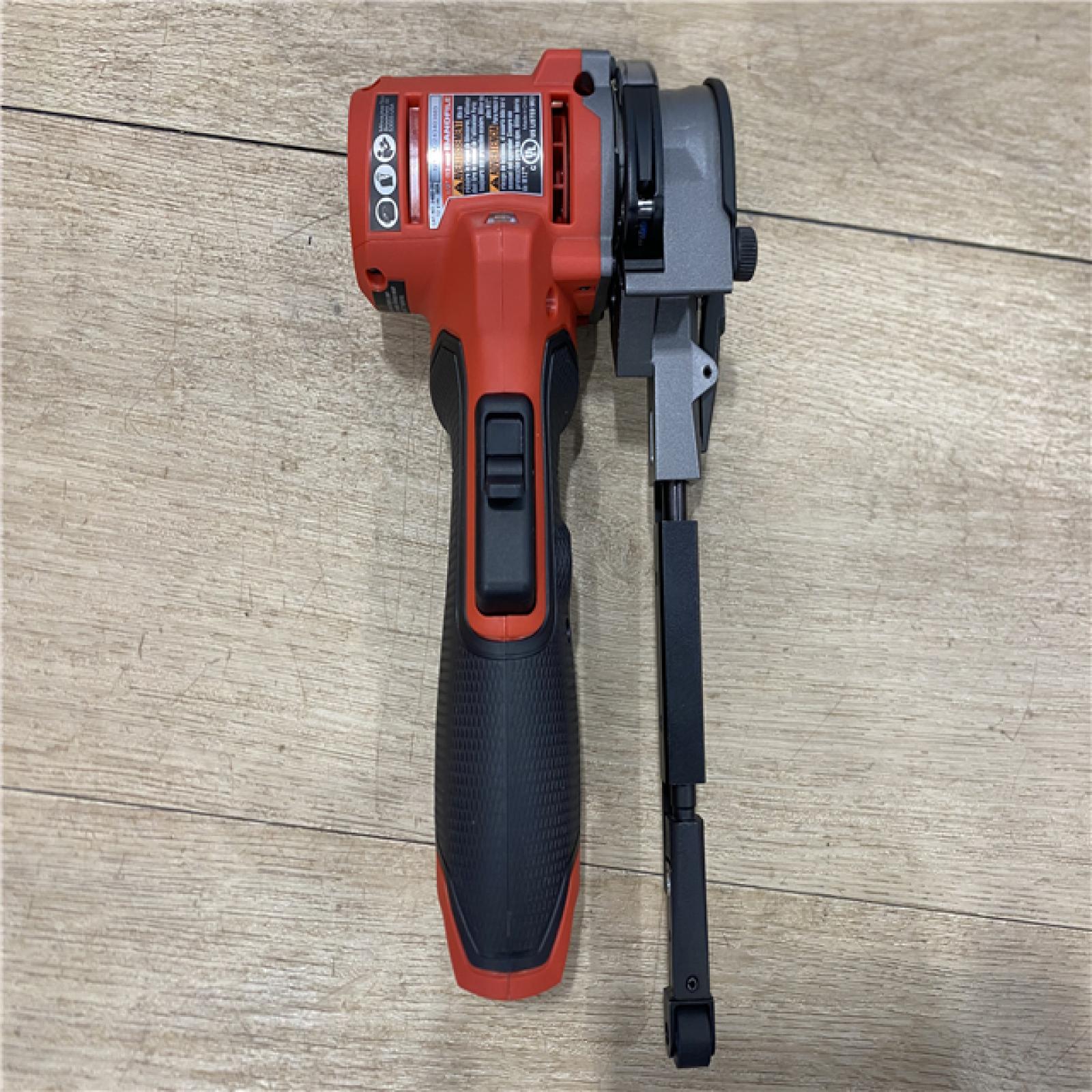 AS-IS Milwaukee  FUEL 12V Lithium-Ion Brushless Cordless 1/2 in. x 18 in. Bandfile (Tool-Only)