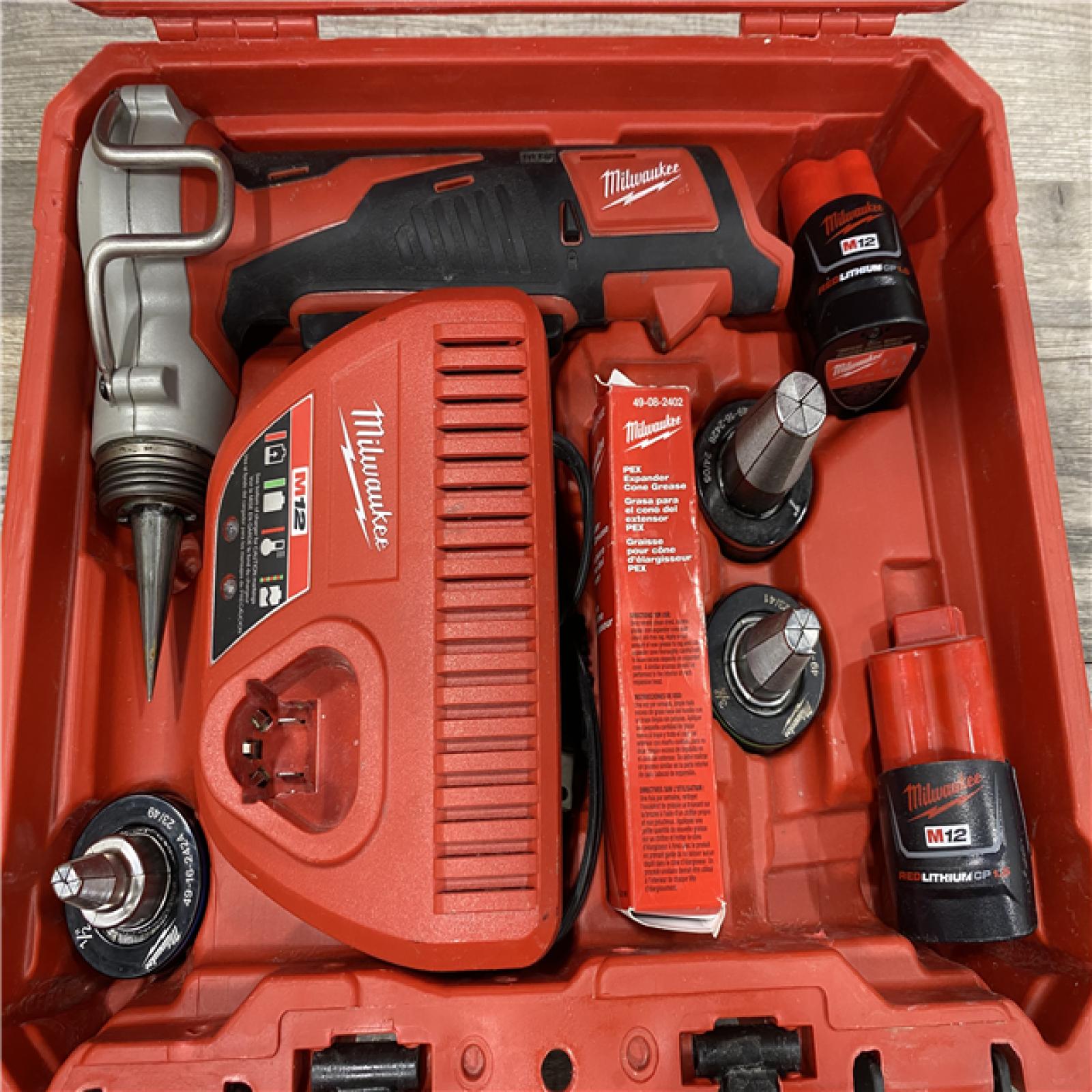 AS-IS Milwaukee Cordless PEX Expansion Tool Kit