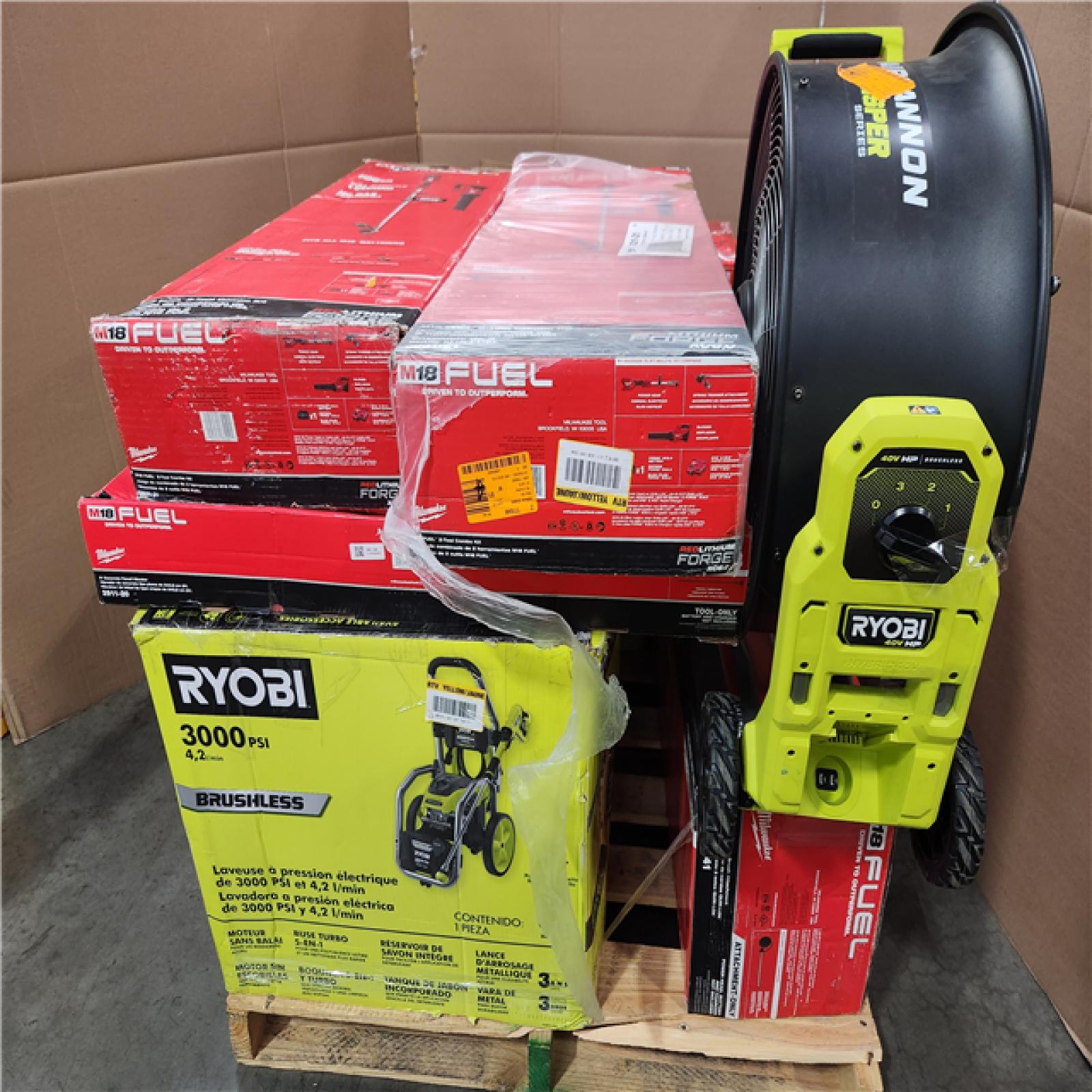 CALIFORNIA AS-IS TOOL PALLET