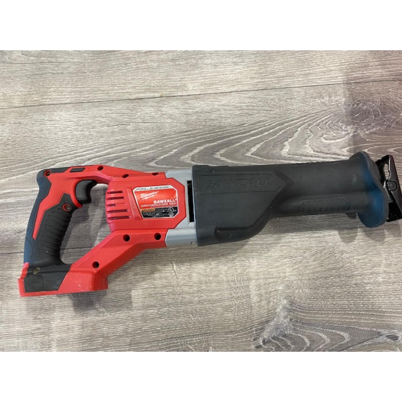 AS-IS Milwaukee 18V Lithium-Ion Cordless SAWZALL Reciprocating Saw (Tool-Only)