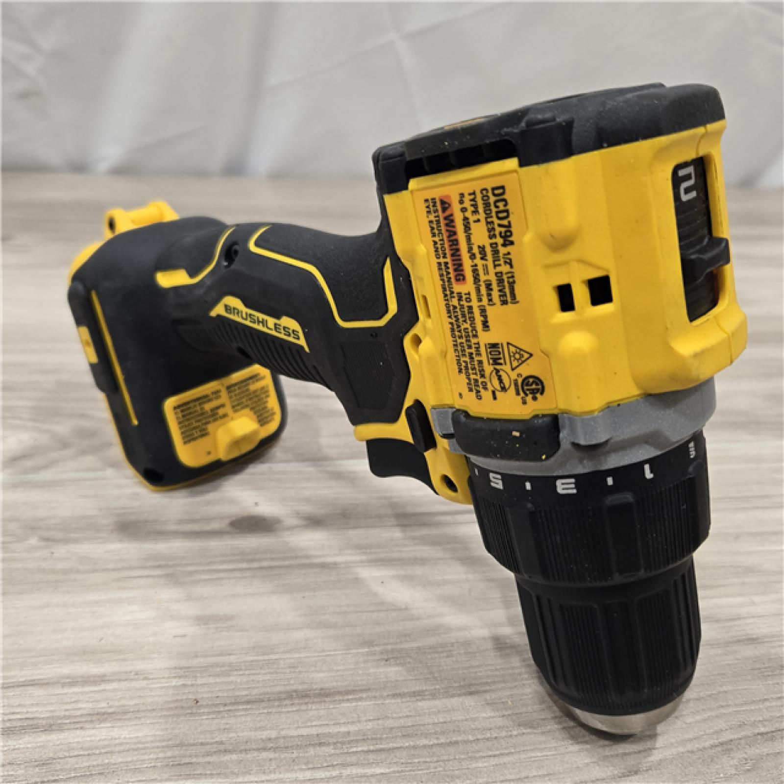 AS-IS DeWalt 20V MAX ATOMIC Cordless Drill/Driver Tool Only