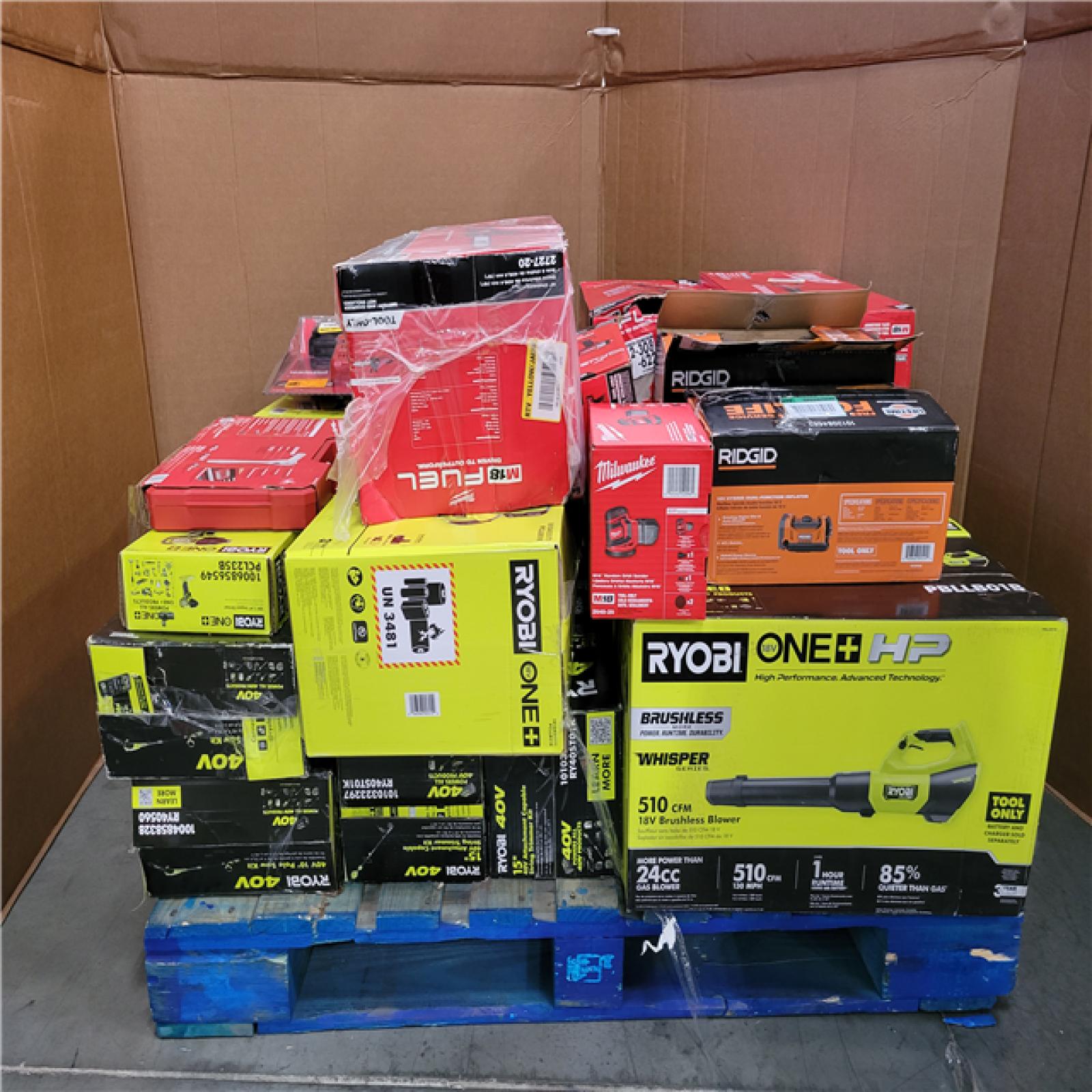 CALIFORNIA AS-IS TOOL PALLET