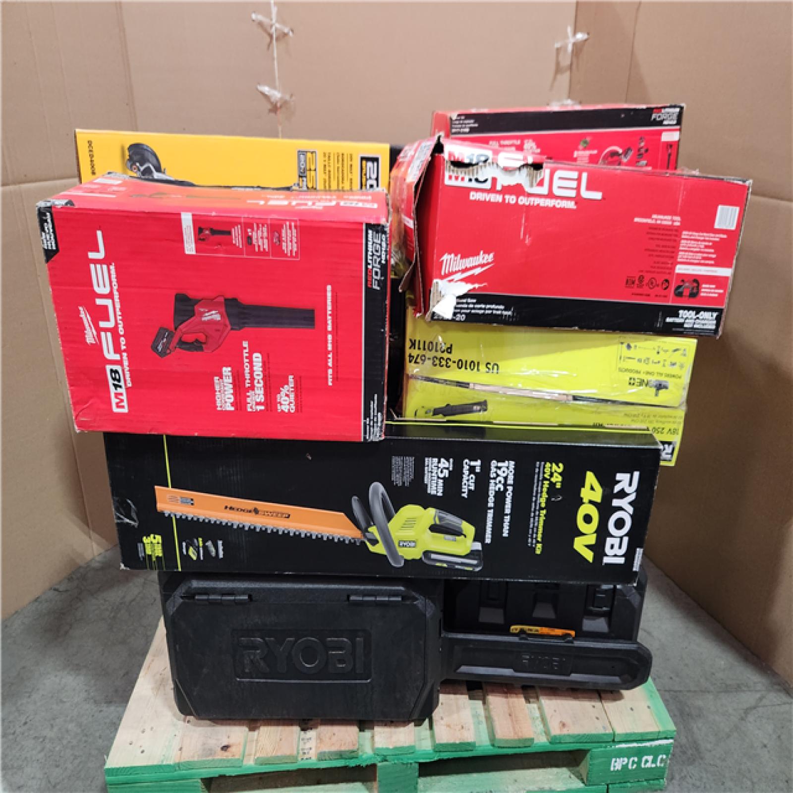 CALIFORNIA AS-IS TOOL PALLET