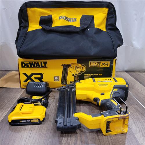 AS-IS DEWALT 20V MAX XR 18 Gauge Brad Nailer Kit