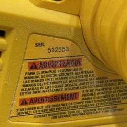 AS-IS DEWALT 20V MAX XR Cordless Brushless 3-1/4 in. Planer (Tool Only)