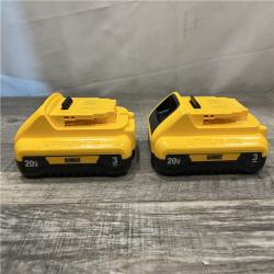 AS-IS DEWALT 20V MAX Compact Lithium-Ion 3.0Ah Battery Pack (2 Pack)