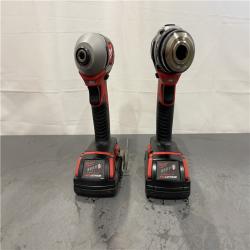 AS-IS - Milwaukee M18 18V Lithium-Ion Cordless Drill Driver/Impact Driver Combo Kit