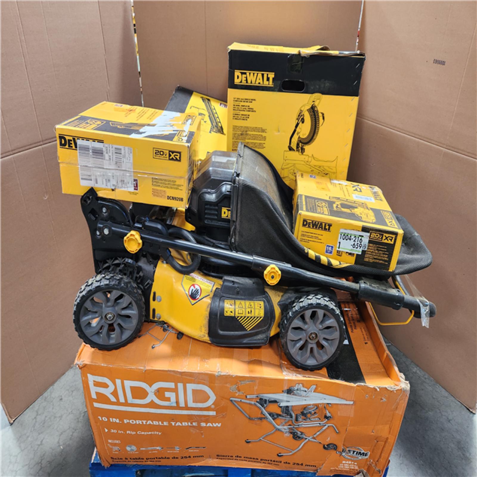 CALIFORNIA AS-IS TOOL PALLET