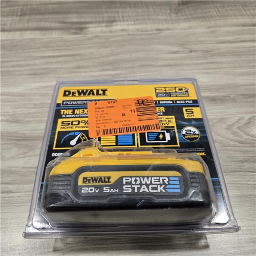 NEW! - DEWALT POWERSTACK 20V Lithium-Ion 5.0Ah Battery Pack