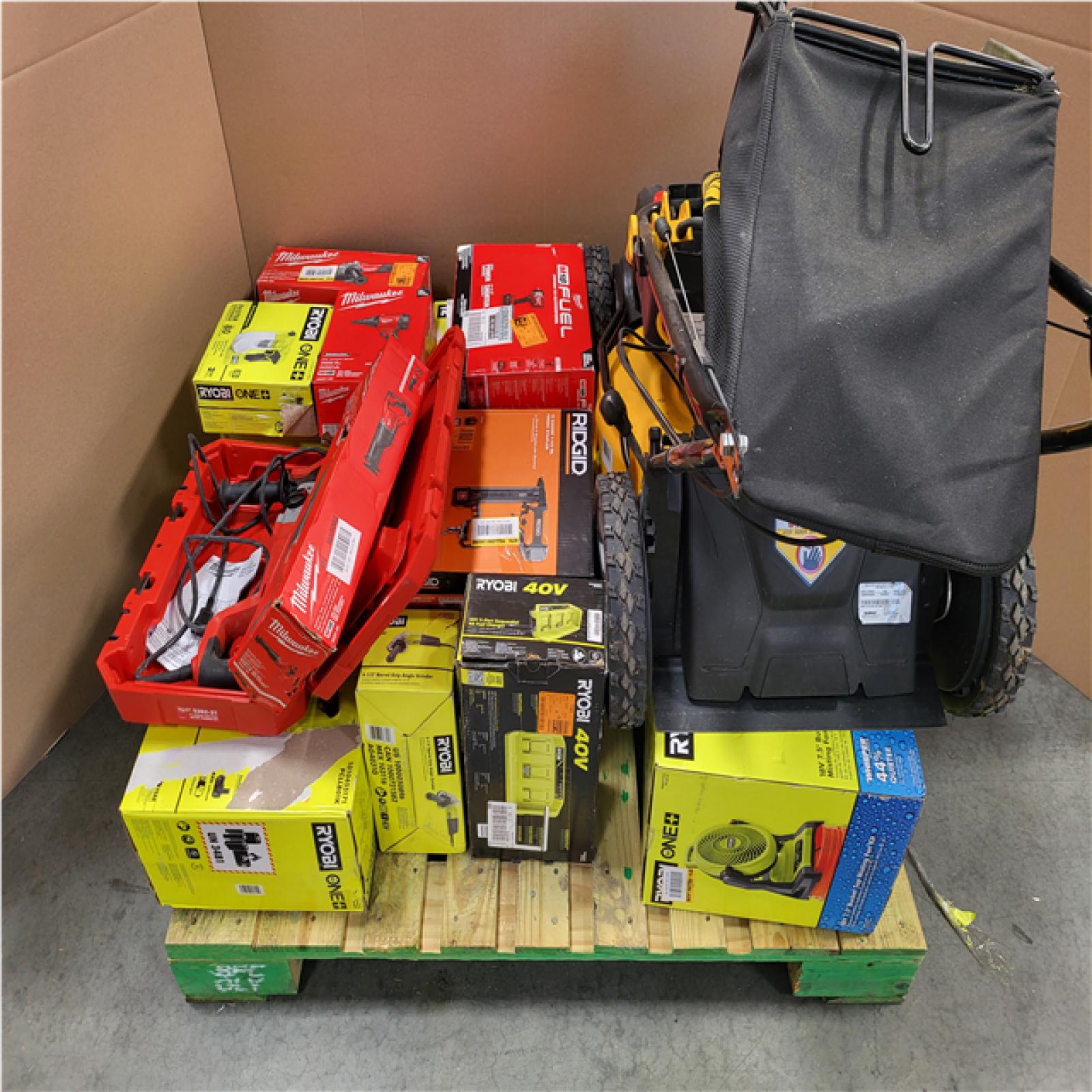 CALIFORNIA AS-IS TOOL PALLET