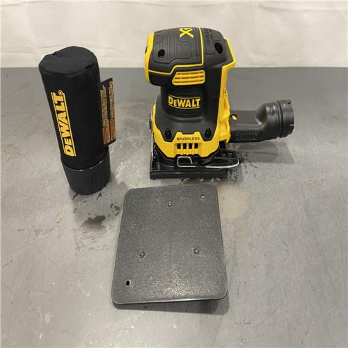 AS-IS - DEWALT 20V MAX XR Brushless Cordless 1/4 Sheet Variable Speed Sander
