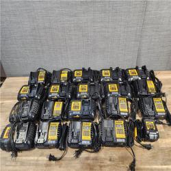 HOUSTON LOCATION - AS-IS DEWALT BATTERY CHARGER PACK QTY - 20