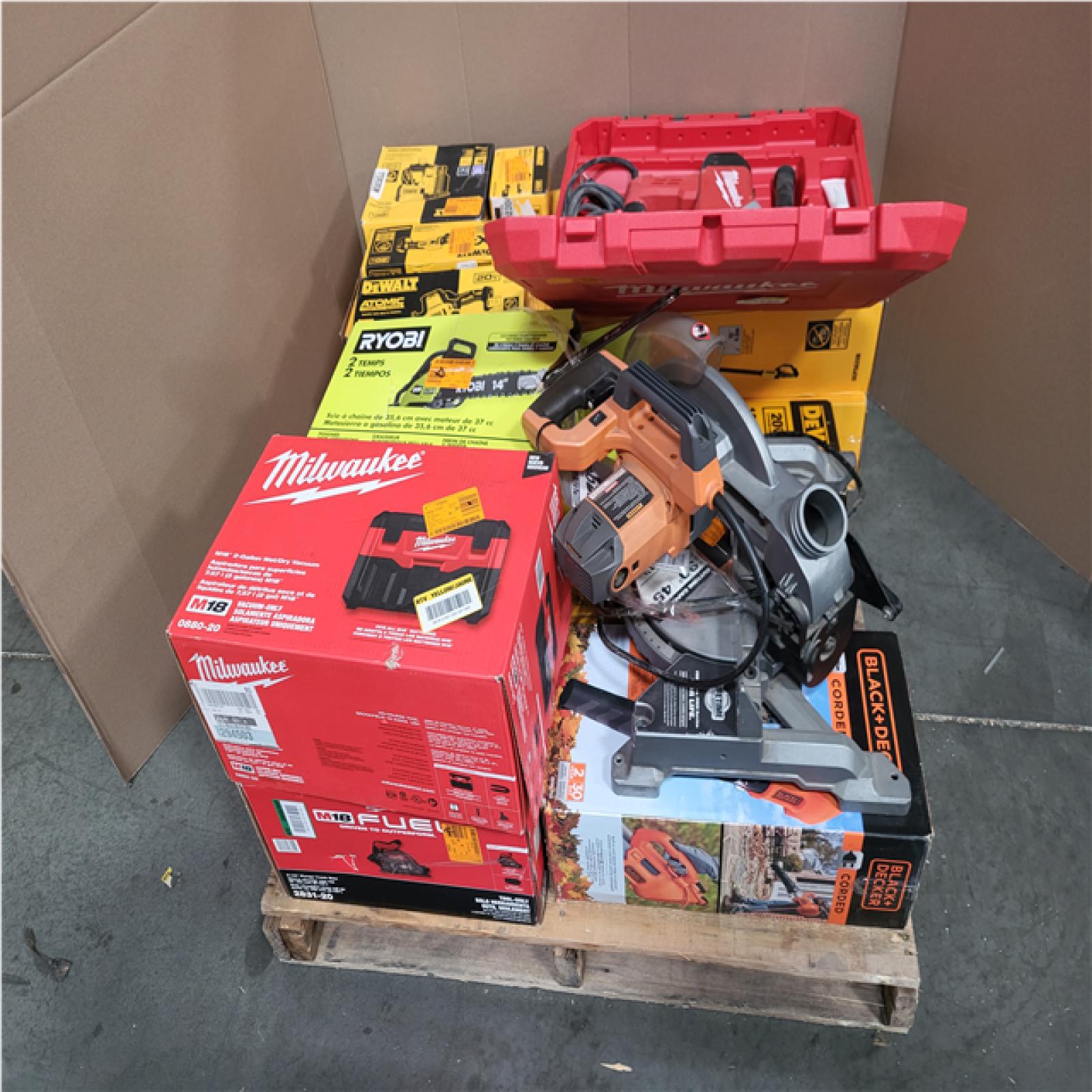 CALIFORNIA AS-IS TOOL PALLET