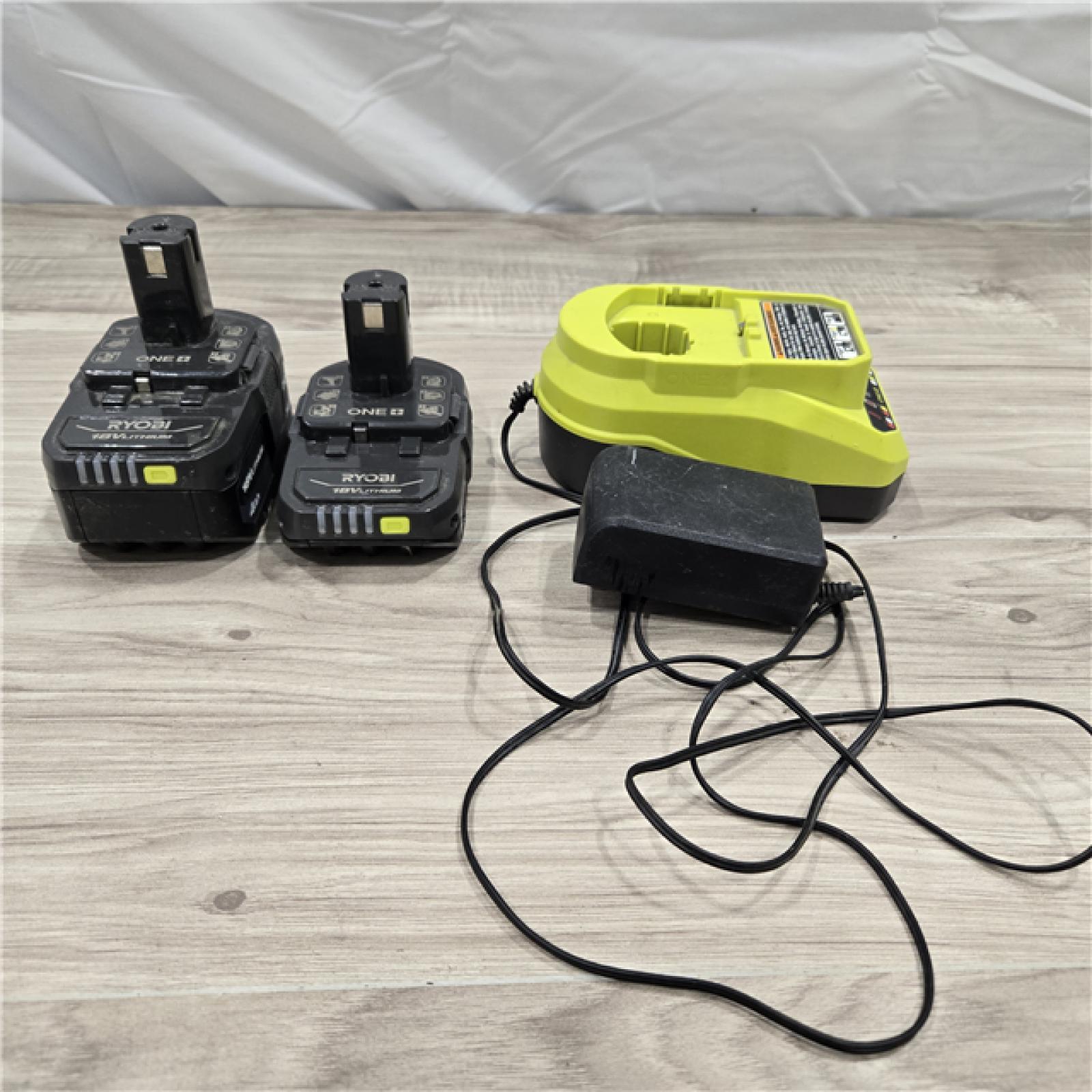 AS-IS Ryobi ONE+ 18V Li-Ion Starter Kit