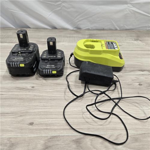 AS-IS Ryobi ONE+ 18V Li-Ion Starter Kit