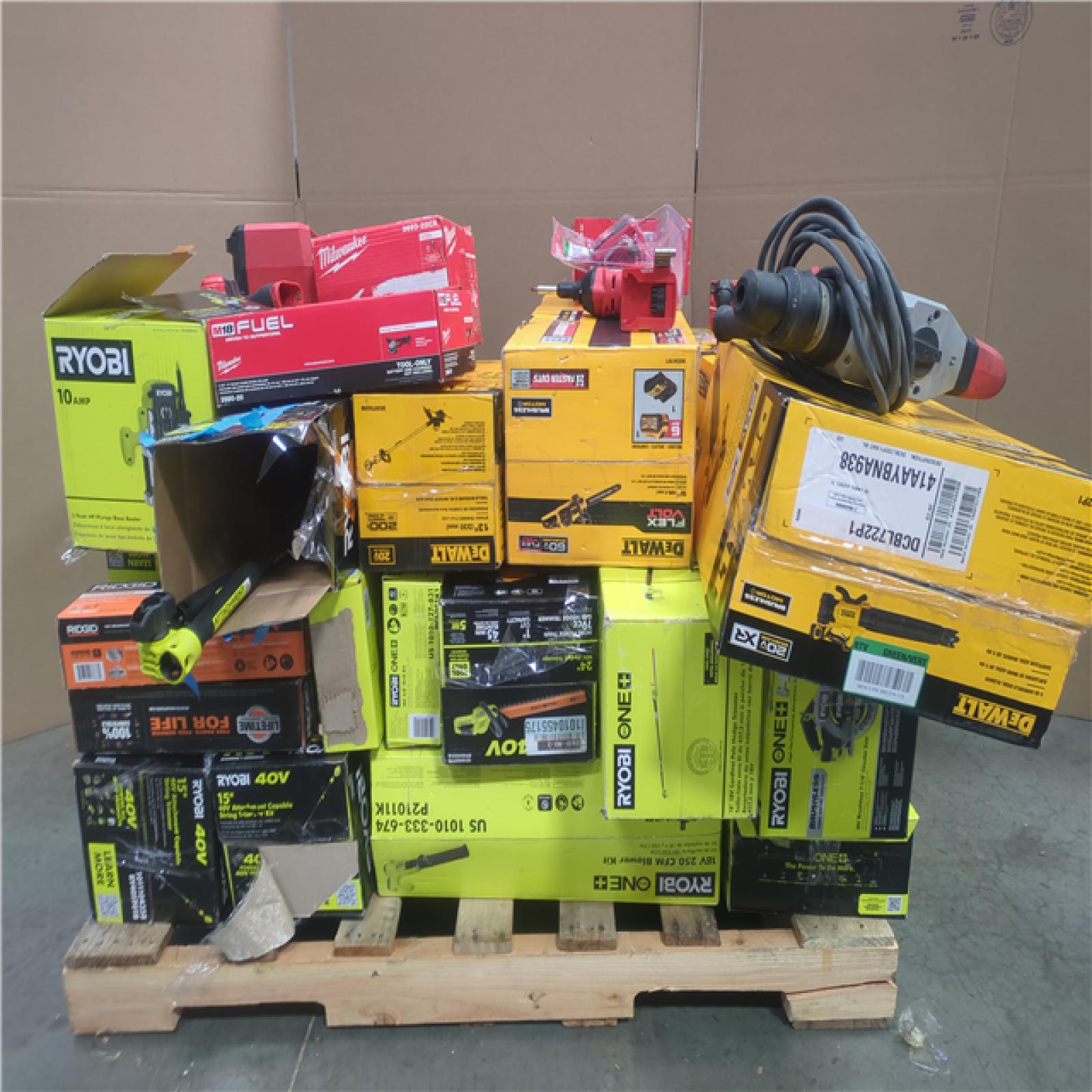 CALIFORNIA AS-IS TOOL PALLET