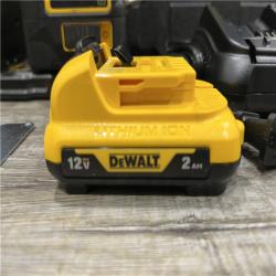 AS-IS DEWALT 12V MAX Lithium-Ion 100 ft. Green Self-Leveling 3-Beam 360 Degree Laser Level Kit