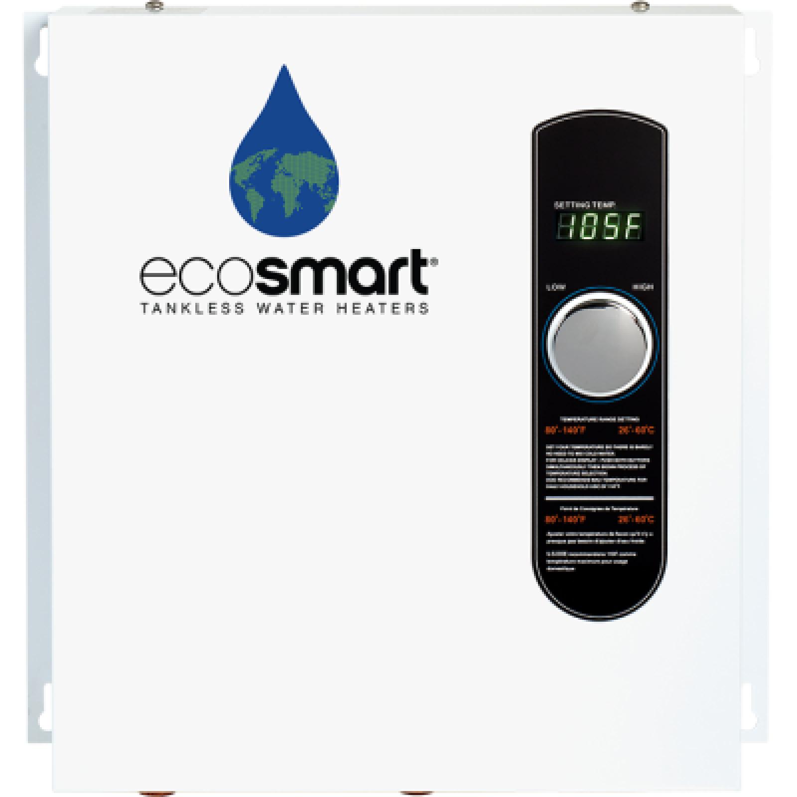HOUSTON LOCATION - AS-IS (NEW) ECO27 TANKLESS ELECTRIC WATER HEATER