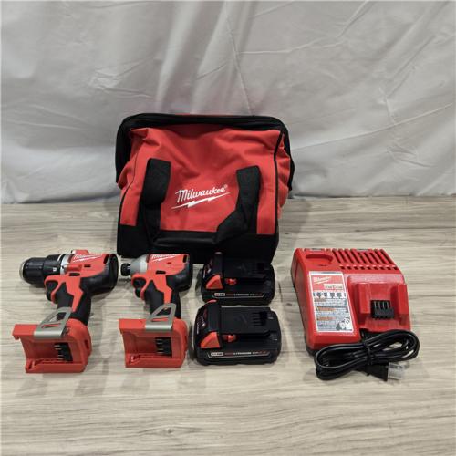AS-IS Milwaukee M18 Compact 2-Tool Combo Kit