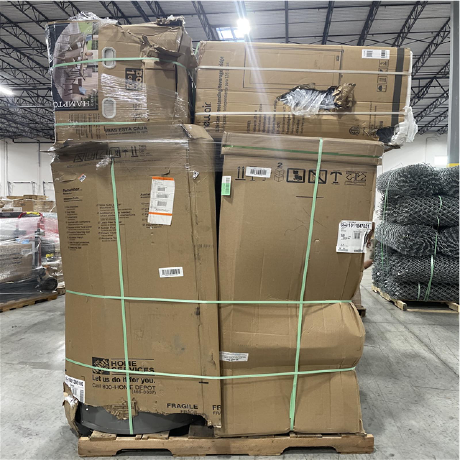 DALLAS LOCATION- AS-IS HOME IMPROVEMENT PALLET