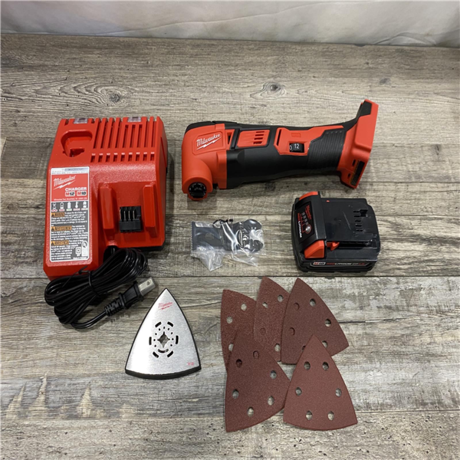 AS-IS Milwaukee 18V Lithium-Ion Cordless Oscillating Multi-Tool Kit