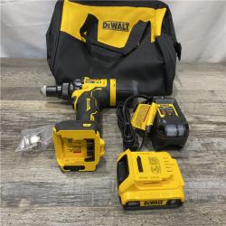 AS-IS DEWALT 20V MAX XR Lithium-Ion Brushless Cordless 3/16 in. Rivet Tool Kit