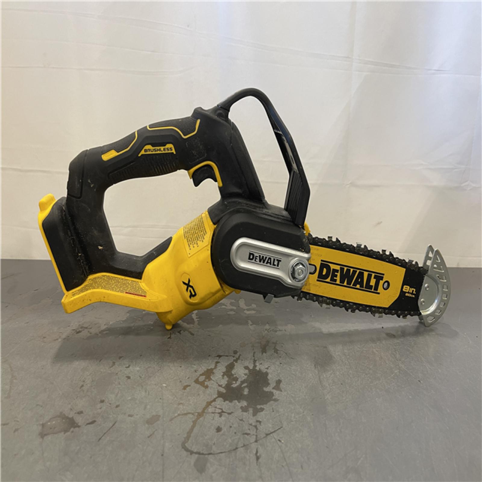 AS-IS - DeWalt 20V MAX 8 in. Brushless Cordless Battery Powered Pruning Chainsaw