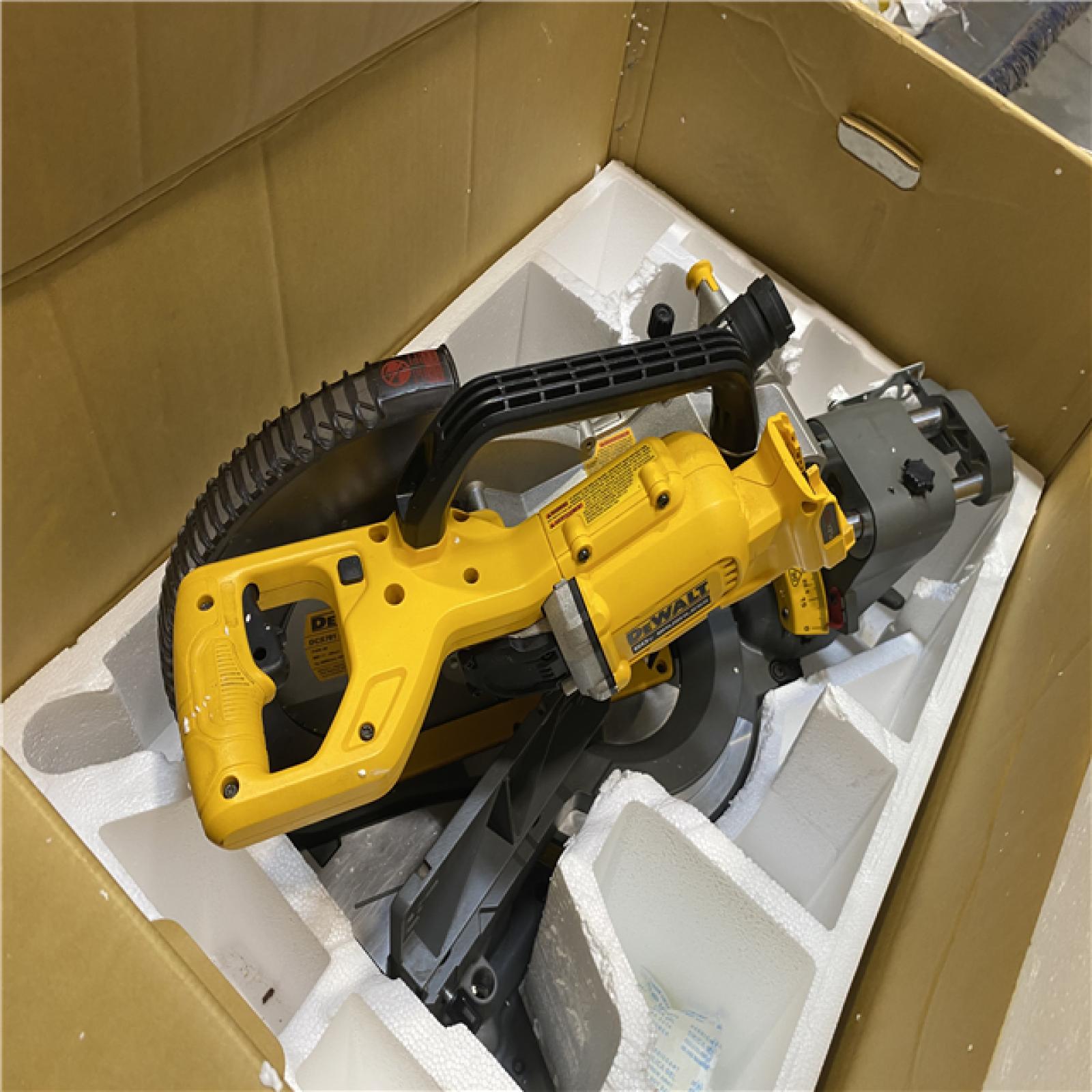 As-Is- DEWALT 60V Lithium-Ion 12 in. Cordless Sliding Miter Saw (Tool Only)