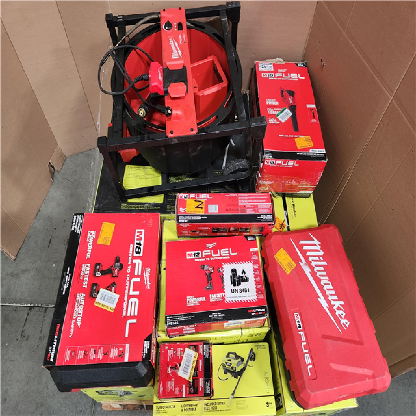 CALIFORNIA AS-IS TOOL PALLET