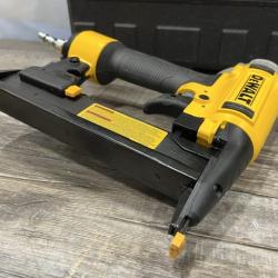 AS-IS DEWALT Pneumatic 18-Gauge 1/4 in. Crown Corded Stapler