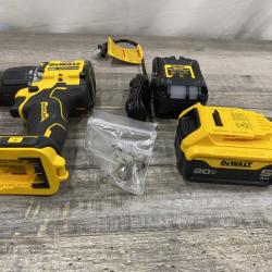 AS-IS DEWALT ATOMIC 20V Lithium-Ion Cordless 1/2 in. Hammer Drill Kit