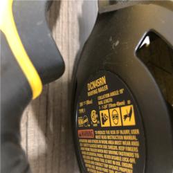 AS-IS DEWALT 20V MAX Lithium-Ion 15-Degree Electric Cordless Roofing Nailer Kit