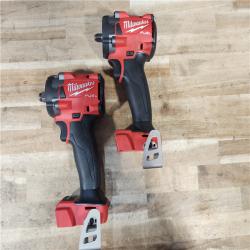 HOUSTON LOCATION - AS-IS MILWAUKEE 2 TOOL COMBO KIT W/ (2) BATTERY & CHARGER
