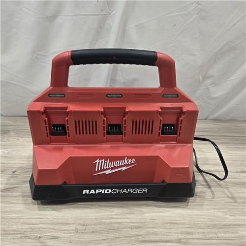 AS-IS Milwaukee M18 Packout Six Bay Rapid Charger (Tool-Only)