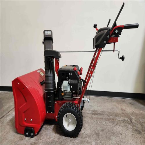 Phoenix Location Troy-Bilt Storm 24 in. 208 cc Two- Stage Gas Snow Blower with Electric Start Self Propelled