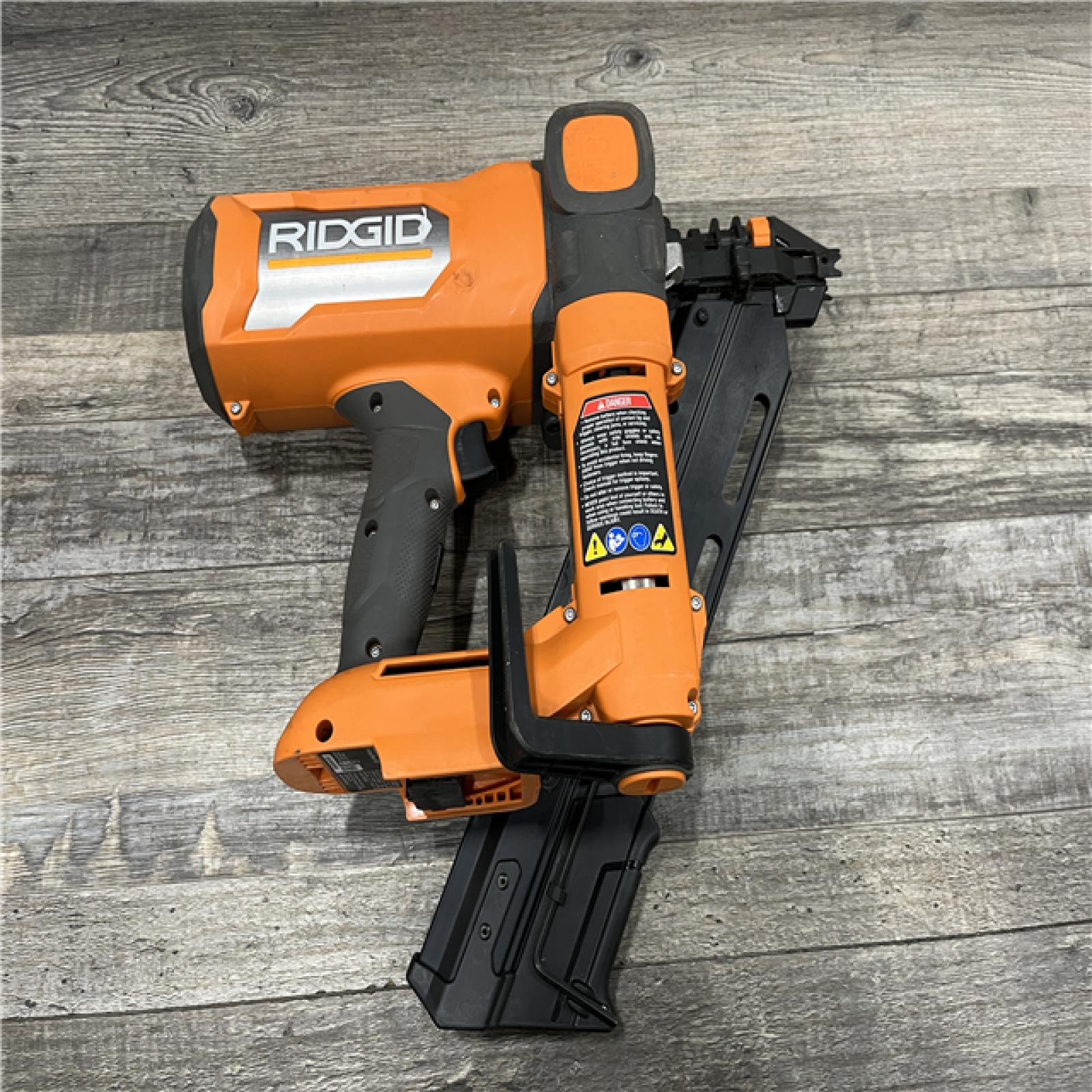 AS-IS RIDGID 18V Brushless Cordless 30° 3-1/2 in. Framing Nailer (Tool Only)