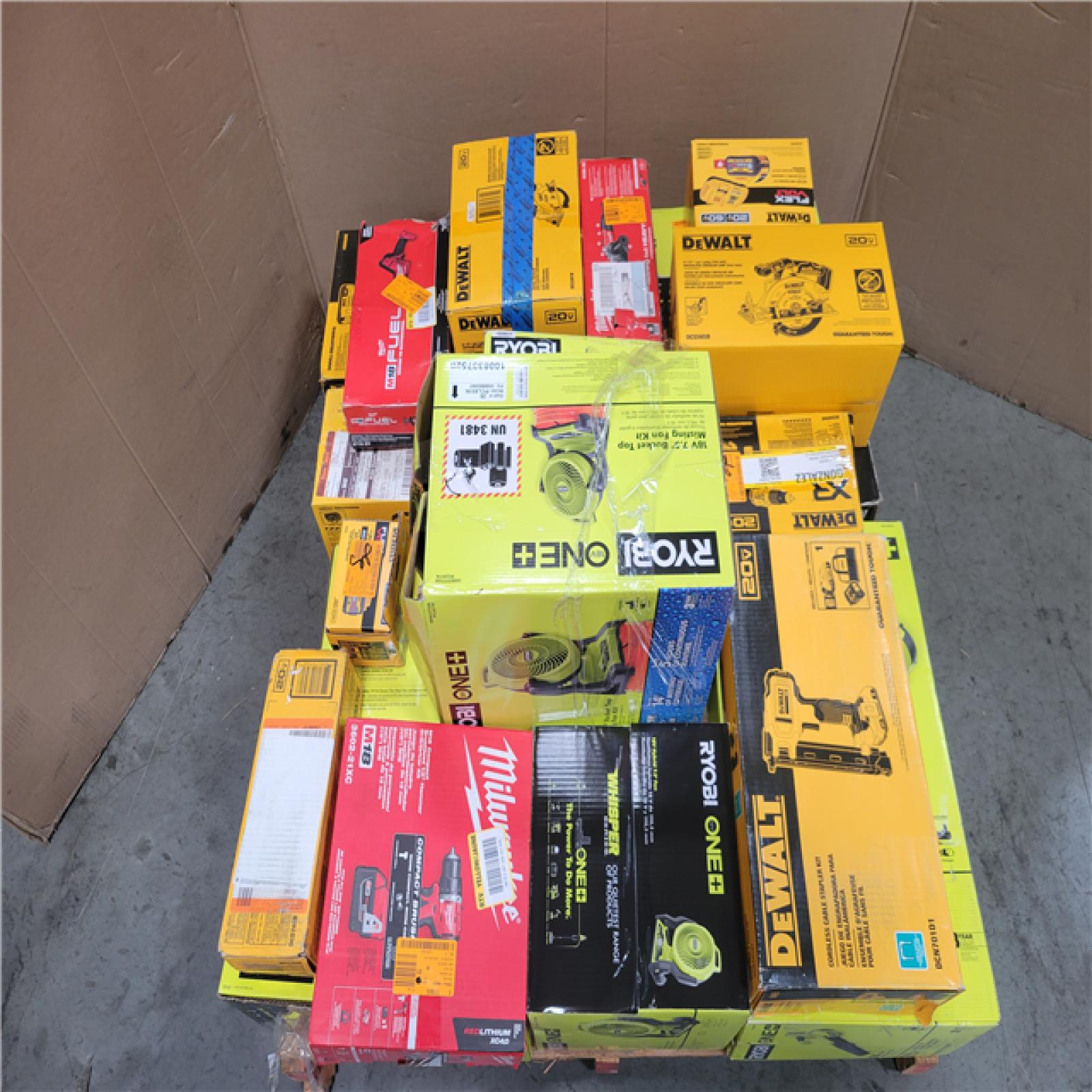 CALIFORNIA AS-IS TOOL PALLET
