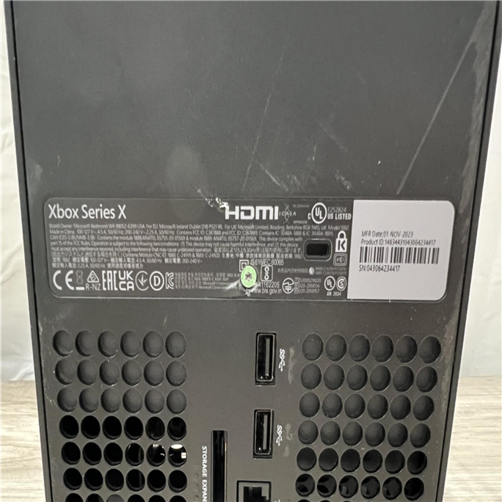 AS-IS Xbox Series X - Gaming Console 1TB SSD- Carbon Black