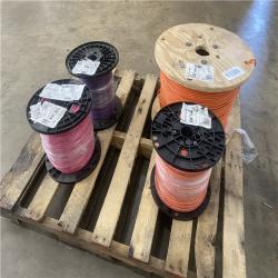 Houston Location AS IS - 4 Cooper Wire Rolls (3) THHN 12 Cu 2500SP (1) THHN 6 Str Cu SIM