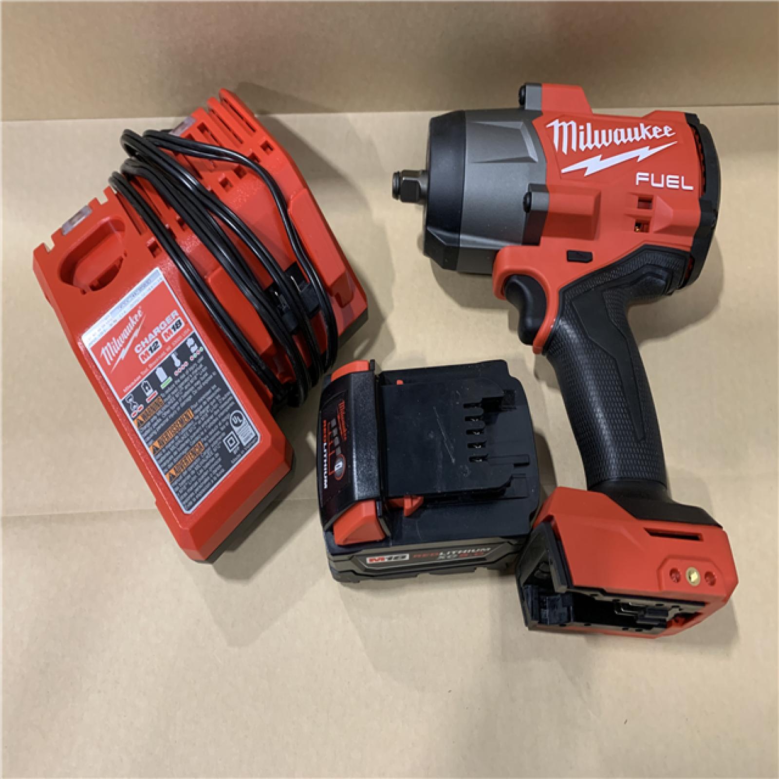 Good - Milwaukee M18 FUEL 1/2 High Torque Impact Wrench with Friction Ring Kit