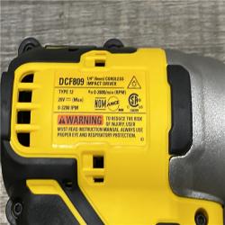 AS-IS DEWALT Atomic 20V Max Lithium-Ion Brushless Cordless Compact 1/4 in. Impact Driver Kit