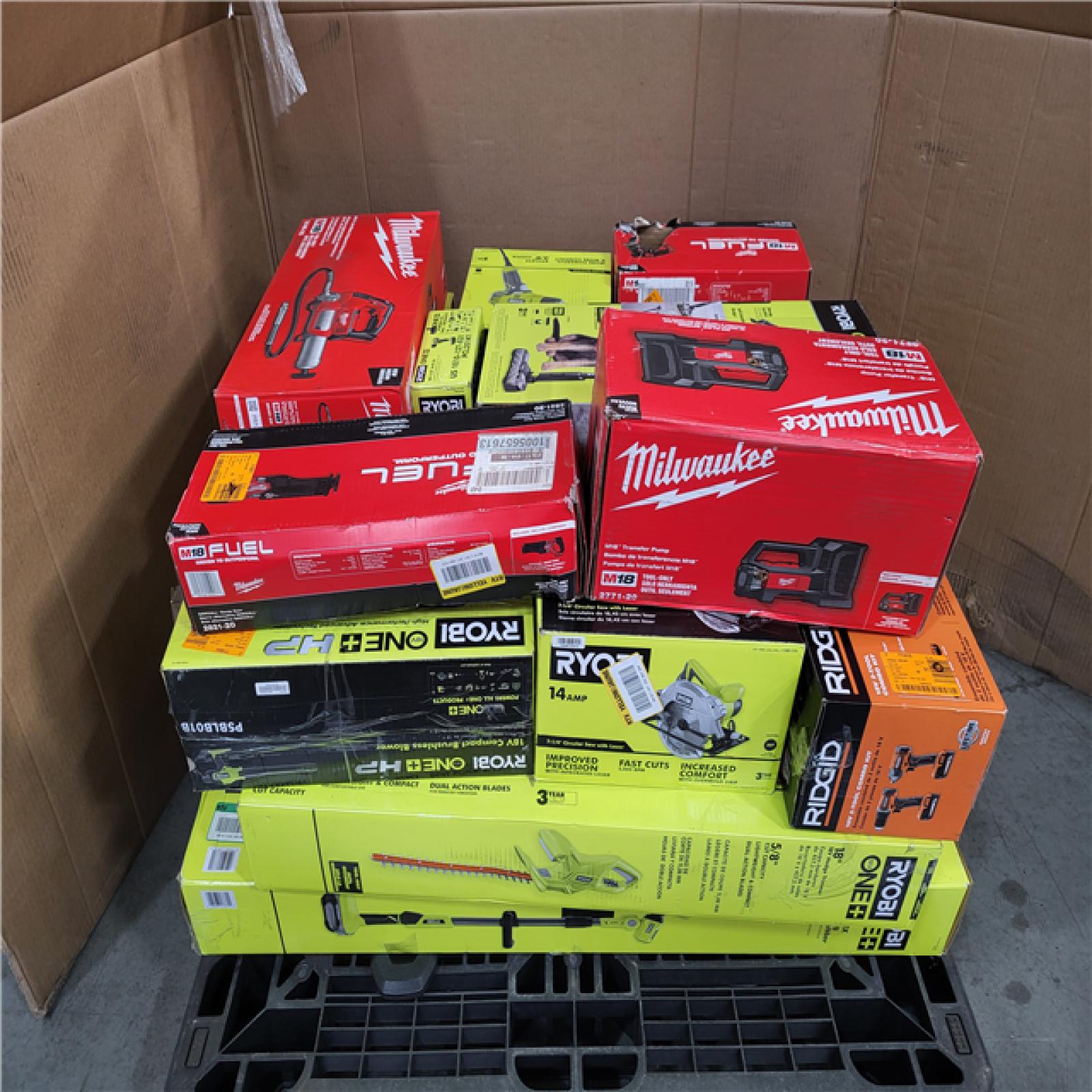 CALIFORNIA AS-IS TOOL PALLET