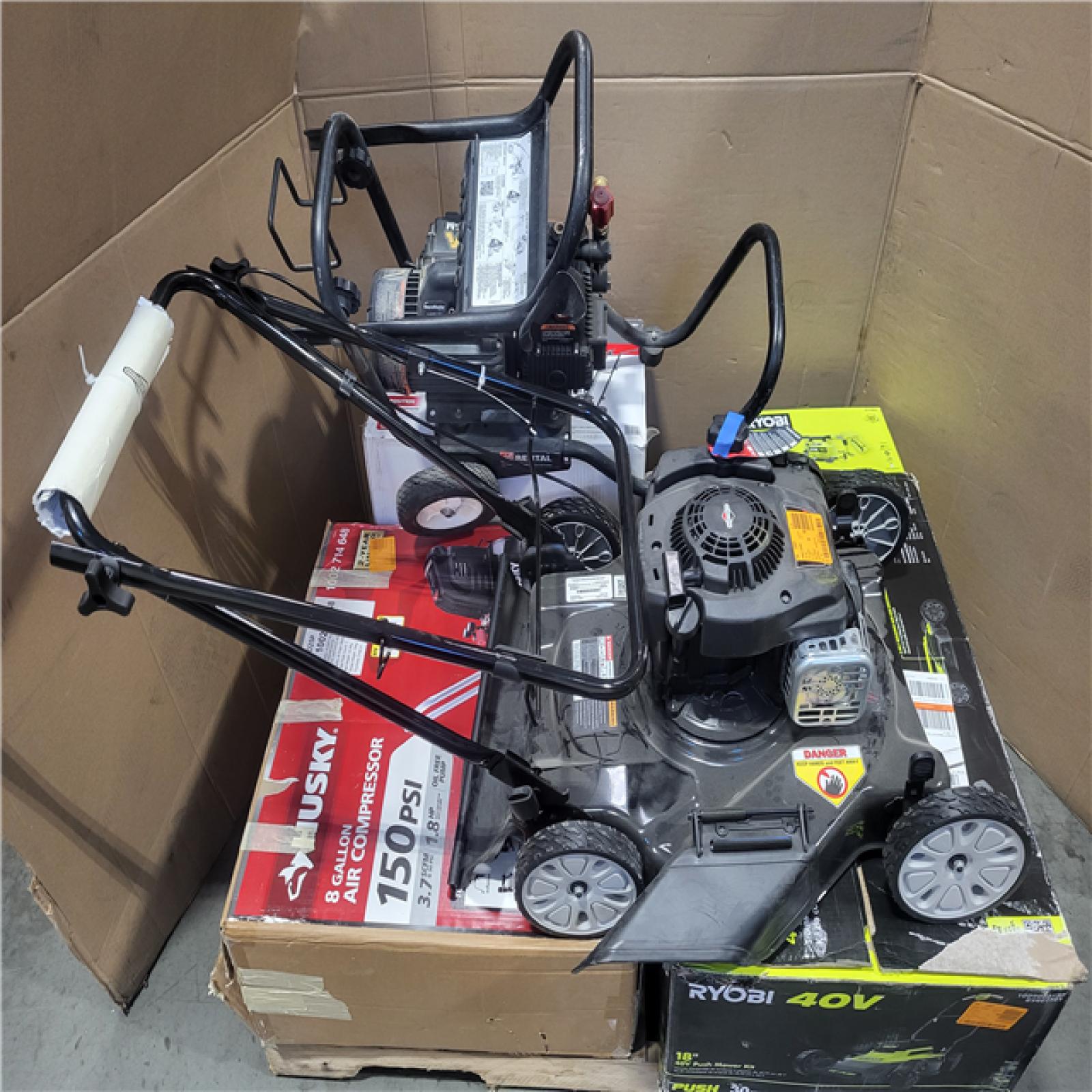 CALIFORNIA AS-IS OUTDOOR POWER EQUIPMENT