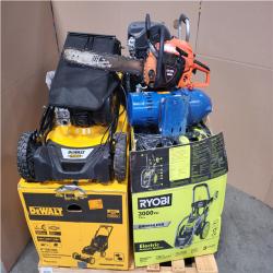 CALIFORNIA AS-IS OUTDOOR POWER EQUIPMENT