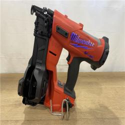 AS-IS Milwaukee FUEL 18-Volt Lithium-Ion Brushless Cordless Coil Roofing Nailer (Tool Only)