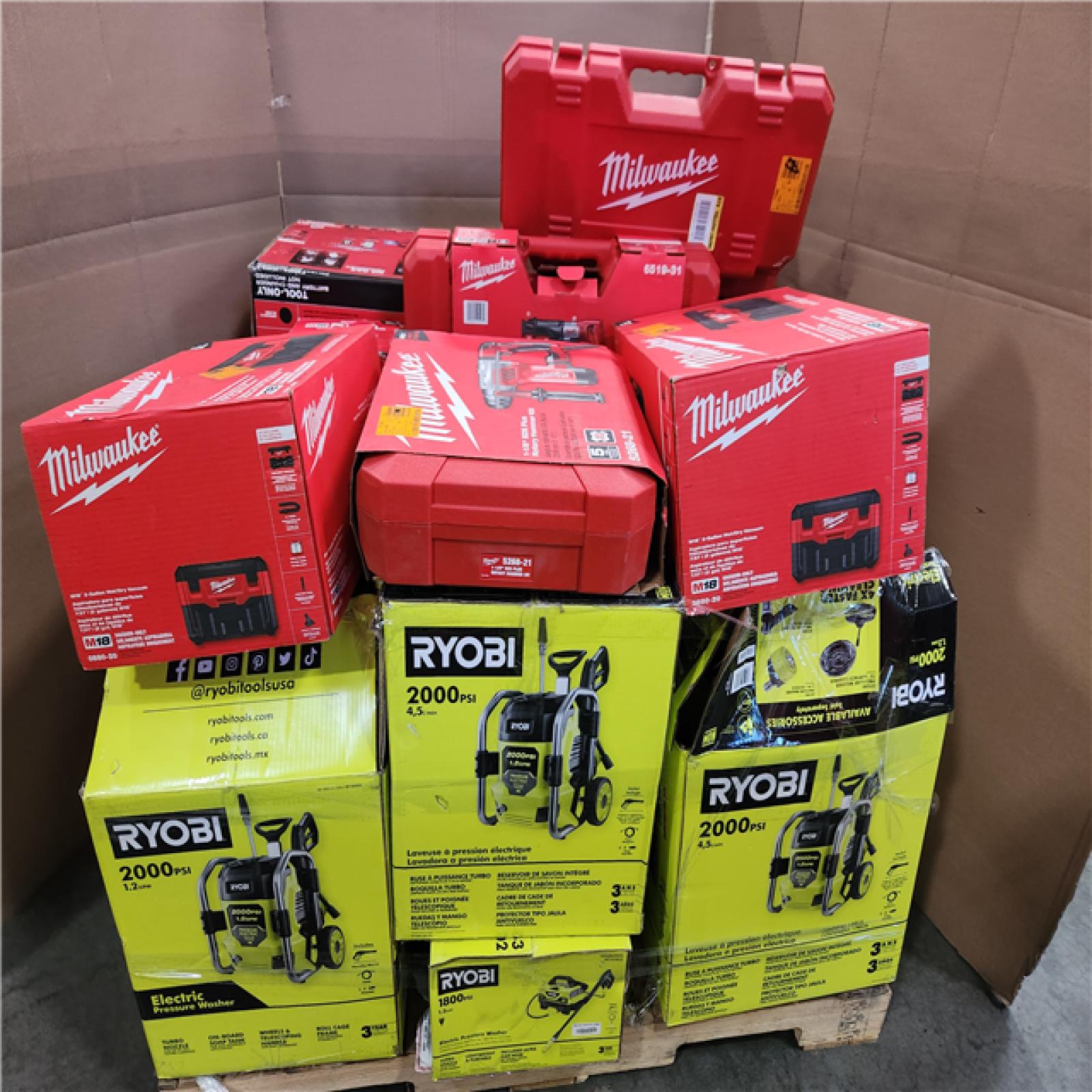 CALIFORNIA AS-IS TOOL PALLET