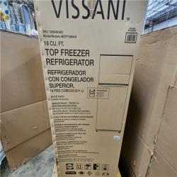 Phoenix NEW Vissani 18 cu. ft. Top Freezer Refrigerator DOE in White